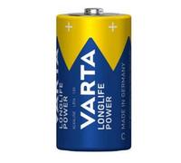 Varta Pile Longlife Power LR14 (C) alcaline 1,5 V 2 pièces