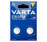 VARTA Pile au lithium CR2016 x 2