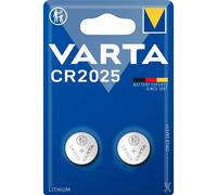 Varta Pile bouton CR2025 Lithium 3V – 2 piles
