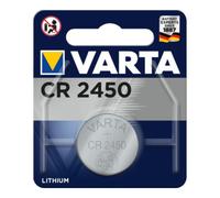 Varta Pile bouton 3 V 560 mAh CR2450 24,5 x 5,0 mm VARTA Quantité:1