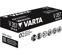 Varta Pile bouton à l'oxyde d'argent, SR44/V357, 1,55 V/145 mAh 0357 101 111