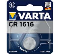 VARTA Pile bouton au Bouton Lithium CR1616 3 V 1-Blister