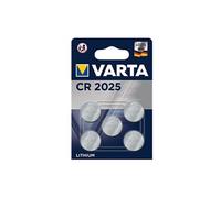 Varta Pile bouton CR 2025 3 V 5 pc(s) 157 mAh lithium LITHIUM Coin CR2025 Bli 5