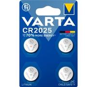 Varta Pile Bouton Lithium CR2025 – Blister de 4