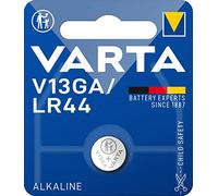Varta – Pile bouton LR44 – Alcaline Haute Énergie – 1,5 V – Gris