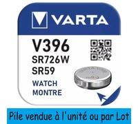 VARTA - Pile bouton pour montre : V362 SR58 SR721SW Oxyde d'Argent 1,55V 21 mAh