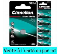 Varta Piles bouton SR44/SG13 – Oxyde d'argent 1,55V – 5 pièces