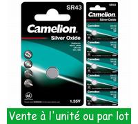 CAMELION Batterie SR43 Silber Oxid ( 5 Stück)