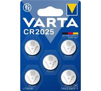 Varta - Pile CR2025 3V Lithium | Soufflez une 5 -pièce | 10 pièces
