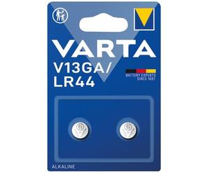 VARTA Pile électronique alcaline LR44 V13GA blister de 2