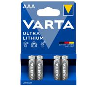 VARTA 4x AAA Lithium Batterie à usage unique