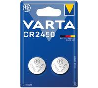 VARTA Pile lithium bouton CR2450 blister de 2