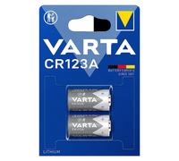 VARTA PILE LITHIUM CR123 x 2