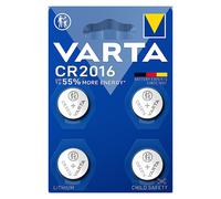 VARTA - Pile électronique lithium CR2016 x 4