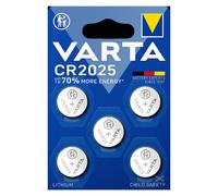 VARTA PILE LITHIUM CR2025 x 5