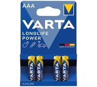 VARTA Pile Longlife Power LR03/AAA blister de 4