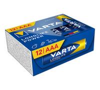 Varta Piles Longlife Power AAA (LR03) alcalines 1,5 V – Pack 12