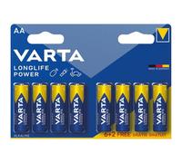 VARTA Pile LR06 high energy 6 +2 piles gratuites sur carte