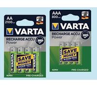Accus Ni-MH 4x1,2 V - VARTA - 56706101404