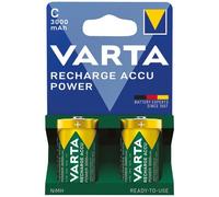 VARTA Pile rechargeable Power HR14/C 3000 mAh x 2