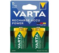 VARTA Pile rechargeable Power HR20/D 3000 mAh x 2