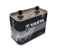 VARTA Piles 435, Pile Bloc 4LR25-2, lot de 1, Alcaline, 6V, compacte et puissante pour éclairage de chantier / lampe de chantier / dispositifs de sécurité / projecteur portable