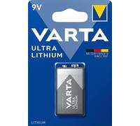 Varta Piles 9V Bloc Batterie Ultra Lithium E-Block 6122