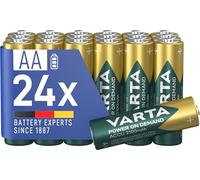 VARTA Piles AA, rechargeables, lot de 24, Recharge Accu Power on Demand, batterie rechargeable, 2100 mAh Ni-MH, sans effet mémoire, préchargées, prêtes à l'emploi