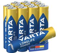 VARTA Piles LONGLIFE Power LR3 (AAA) X12 (4903)