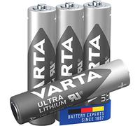 4 Piles Lithium AAA / LR03 Varta Ultra Lithium