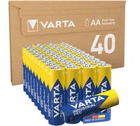 VARTA Piles AAA, lot de 40, Industrial Pro, Batterie Alcaline, 1,5V, pack de stockage en emballage écologique, Made in Germany [Exclusif sur Amazon]