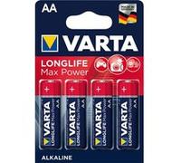 varta piles alcalines aa 1.5 v max tech 4blister G