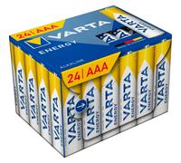 Varta Piles Energy AAA – Alcaline 1,5 V – Pack de 24