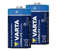 Varta Piles alcalines au manganèse Varta, taille internationale : LR20 Quantité:2