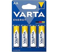 VARTA Piles alcalines Energy Mignon (AA/LR6) 4 pièces