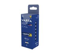 VARTA Piles alcalines Mignon AA LR06 1.5V Longlife Power | Paquet (40 pièces)