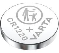 VARTA Piles Bouton CR1220, lot de 1, Lithium Coin, 3V, emballage sécurisé pour les enfants, pour petits appareils électroniques - clés de voiture, télécommandes, balances