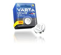 Varta Piles bouton CR1632 – Lithium 3V Power on Demand, lot de 10, emballage sécurisé enfants