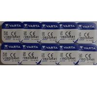 VARTA Piles Bouton Lot de 10 - V392