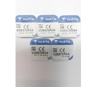 VARTA Piles Bouton Lot de 5 - V389