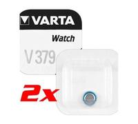 Varta 2 piles bouton V379 (SR63) 1,55V