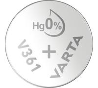 VARTA Pile bouton V361 oxyde d'argent 1,55V 18 mAh 7,9x2,1 mm – lot de 1