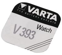 VARTA Piles Bouton V393/SR48 oxyde d'argent, lot de 1, Silver Coin, 1,55V, pour petits appareils électroniques - montres, clés de voiture, télécommandes, balances