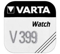 VARTA Piles Bouton V399/SR57 oxyde d'argent, lot de 1, Silver Coin, 1,55V, pour petits appareils électroniques - montres, clés de voiture, télécommandes, balances
