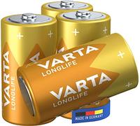 Varta Piles C Baby Longlife Alcalines 1,5V Lot de 4 Fabriquées en Allemagne