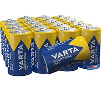 VARTA Piles D Mono, lot de 20, Industrial Pro, Batterie Alcaline, 1,5V, pack de stockage, Made in Germany
