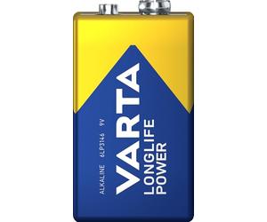 Varta - Piles - E - High Energy Alkaline - 9 Volt Bleu 32588