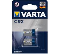 Varta - Piles Électroniques professionnal lithium CR2 - 6206 - 2 pièces