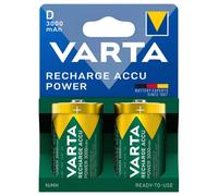 Varta Piles rechargeables D (HR20) 3000 mAh – Lot de 2