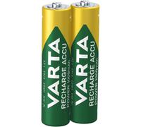 VARTA Piles rechargeables AAA, lot de 2, Recharge Accu Power, 1000 mAh Ni-MH, sans effet mémoire, préchargées, prêtes à l'emploi